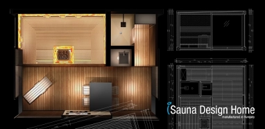 Komfort Szaunaház tervezés Komfort Szaunaház tervezés