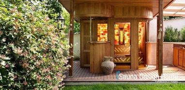 Klasszikus szaunaház építés