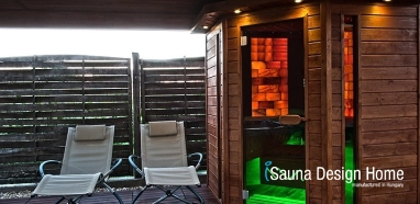 Kombinált wellness szauna terasz