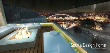 Lounge terasz tervezés építés